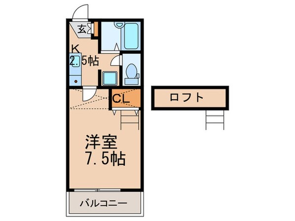 ビックバレ－Ｆ棟の物件間取画像